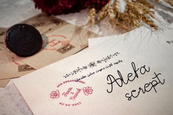 Alefa: A Delicate Script Font for Makers
