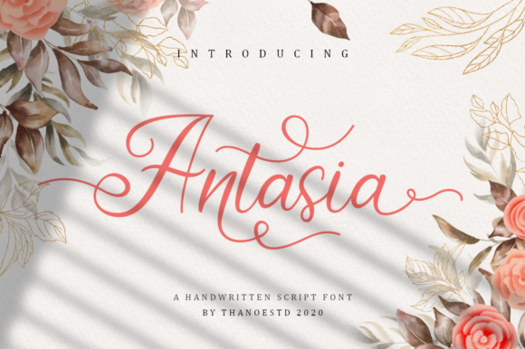 Antasia: A Luxurious Handwritten Font