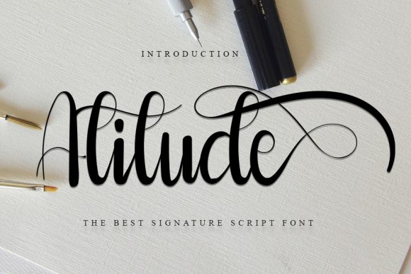 Atitude: A Font for Polished Branding