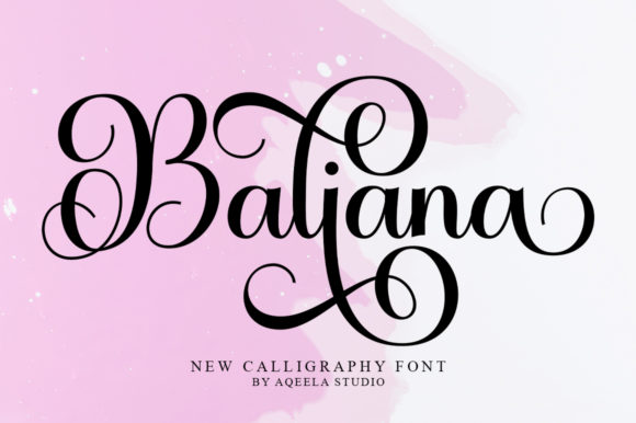 Baliana: A Stylish Font for Business Branding
