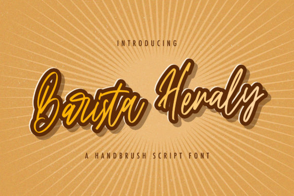 Barista Heraly: A Elegant Font for Business Branding