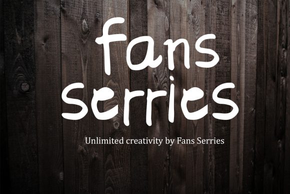 Fans Serries Font for Creative Marketing