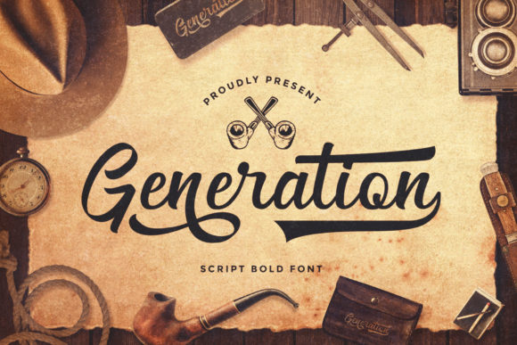 Generation Font: Elegant Script for Makers