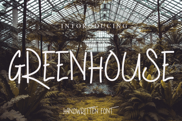 Greenhouse: A Font for Real Business