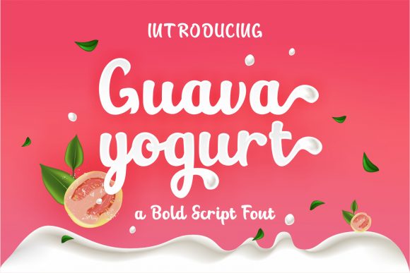 Guava Yogurt Font for Elegant Design