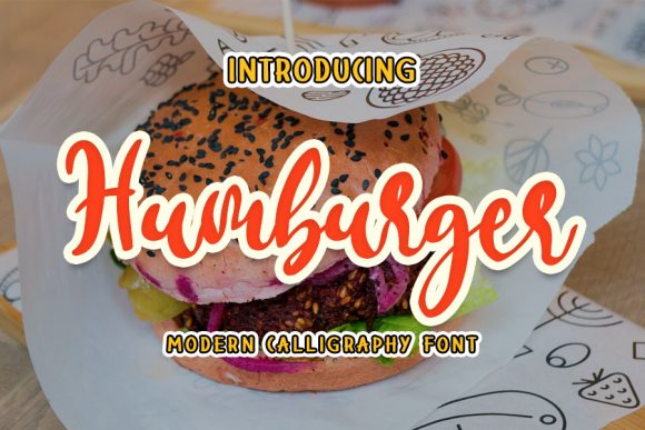 Humburger: A Whimsical Script Font