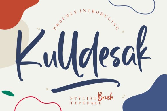 Kulldesak: A Stylish Brush Font