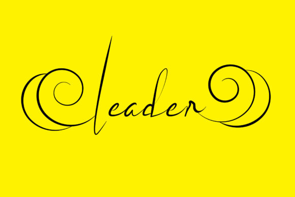 Leader Font: Elegant Script for Web Design
