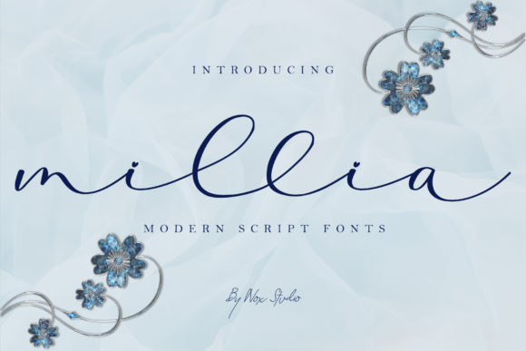 Millia: A Dazzling Script Font