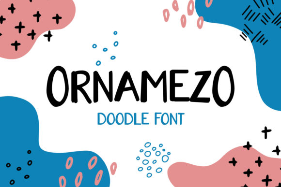Ornamezo: A Handwritten Font for Editorial Magic