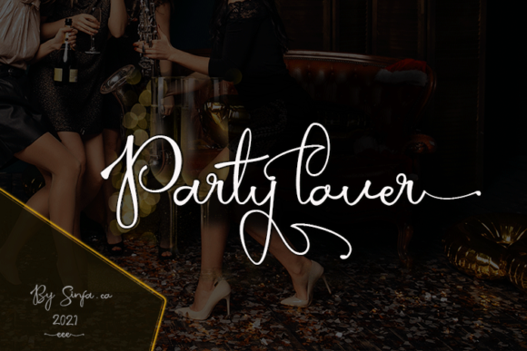 Party Lover Font for Bold Campaigns