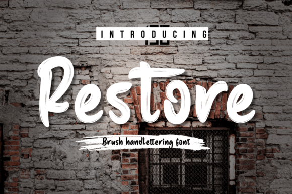 Restore: A Handwritten Font for Creative Makers
