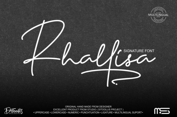 Rhallisa: A Stylish Handwritten Font