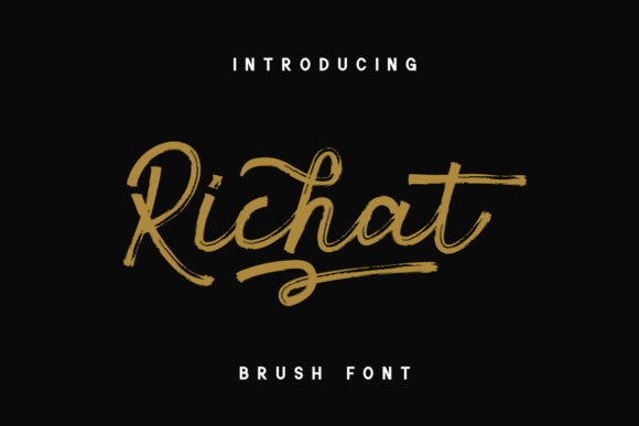 Richat: Elegant Handwritten Font