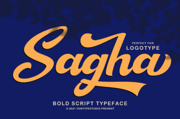 Sagha: A Stylish Font for Business