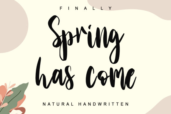 Spring Has Come Font Review