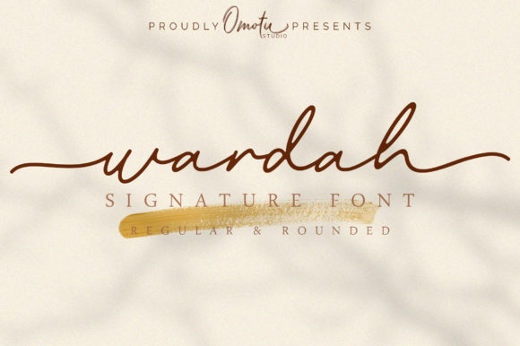 Wardah: A Luxurious Handwritten Font